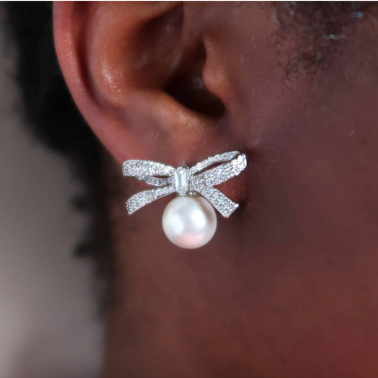 Malita Earrings | Silver