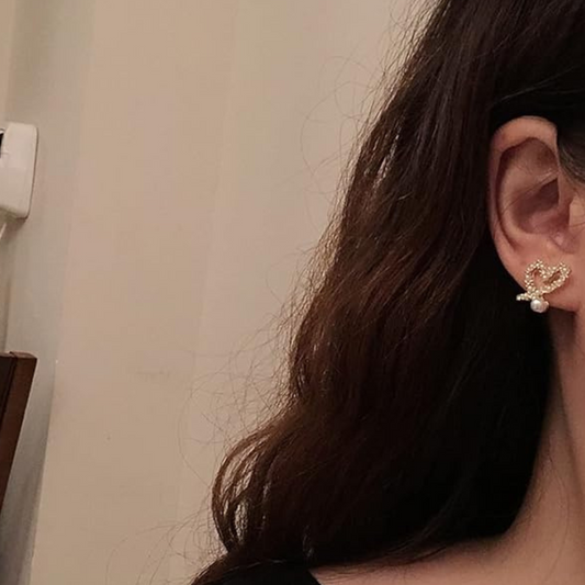 Liana Heart Earrings | Gold
