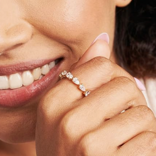 Luna Kiss Ring | Gold