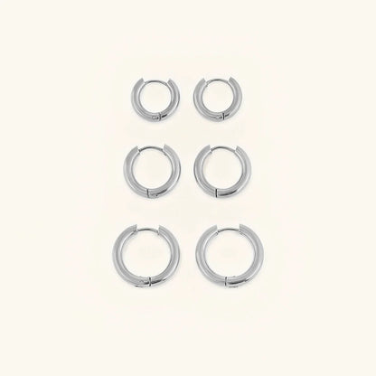 Luna Timeless Earrings | Round