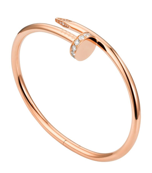 Fianna Nail Bracelet | Rose Gold