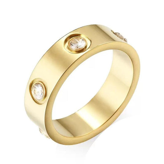 Isla Love Ring | Gold