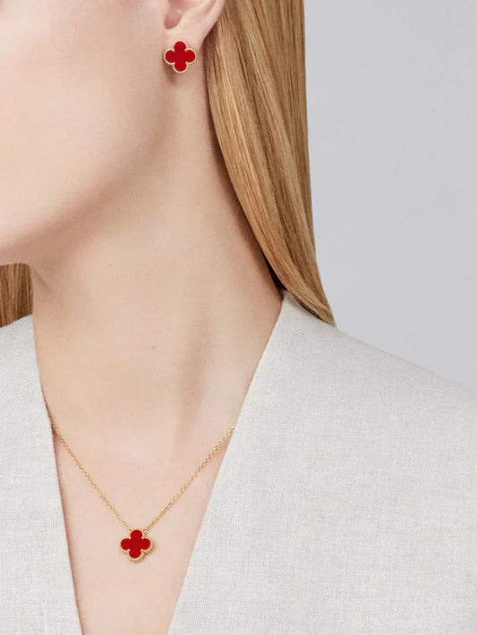 Clea Luxe Radiance Set | Gold & Red